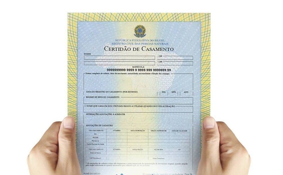 Imagem ilustrativa de certidão extraviada